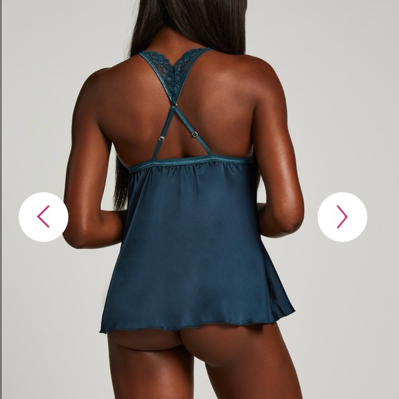 New with Tags Hunkemoller BD Satin Lace Riri Size Small - Picture 4 of 10